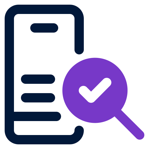 Magnifying free icon