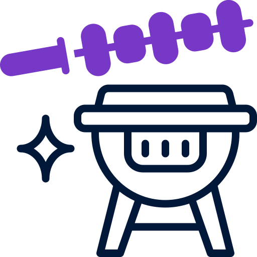 barbacoa icono gratis