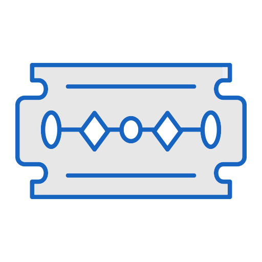 Razor blade free icon