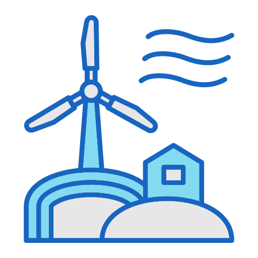 풍력 에너지 무료 아이콘