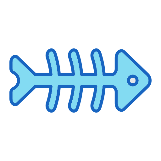 Fishbone Generic color lineal-color icon