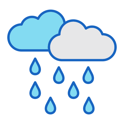 Heavy rain - Free weather icons