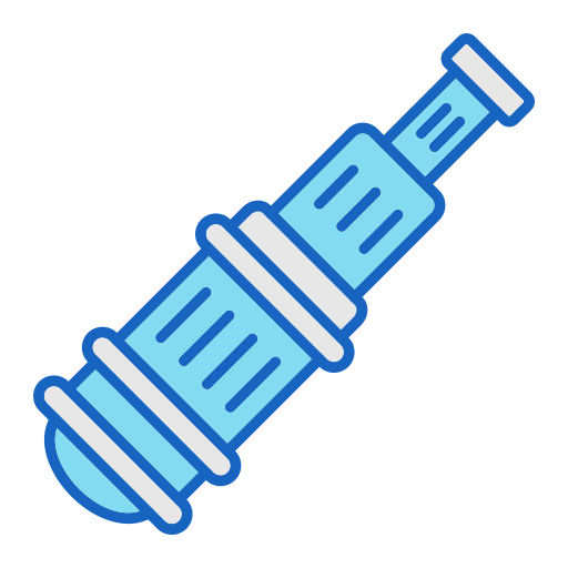 Monocular Generic color lineal-color icon