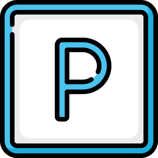 señal de estacionamiento icono gratis