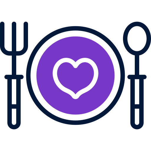 Обед бесплатно иконка