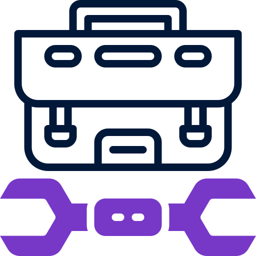 maletín icono gratis