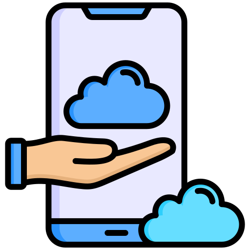 Cloud service free icon