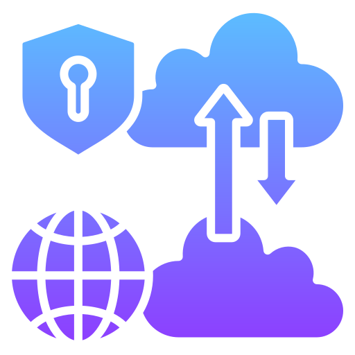 computación en la nube icono gratis