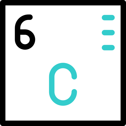 Carbon free icon