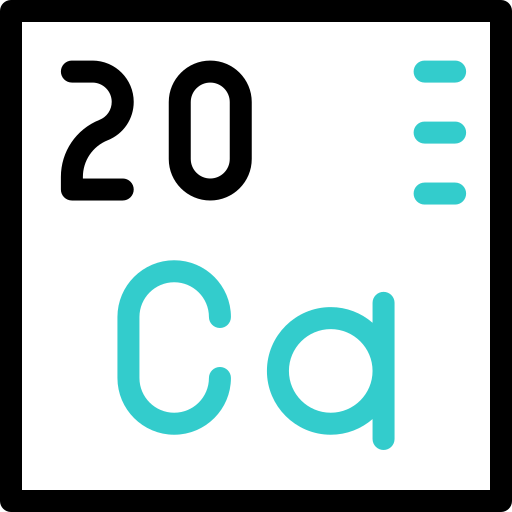 Calcium free icon Calcium free icon