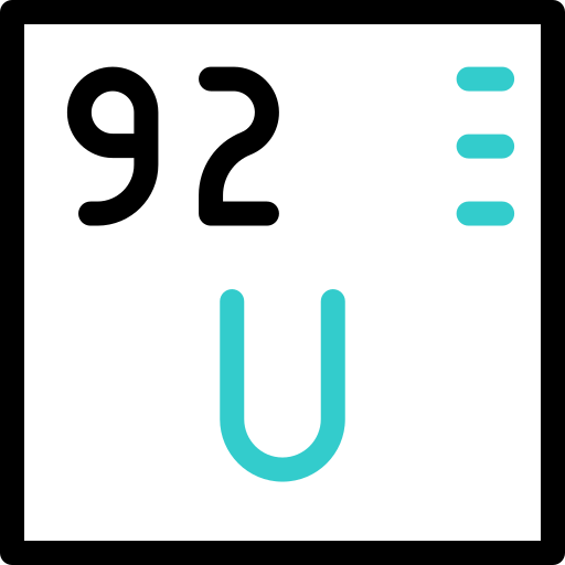 Uranium free icon Uranium free icon