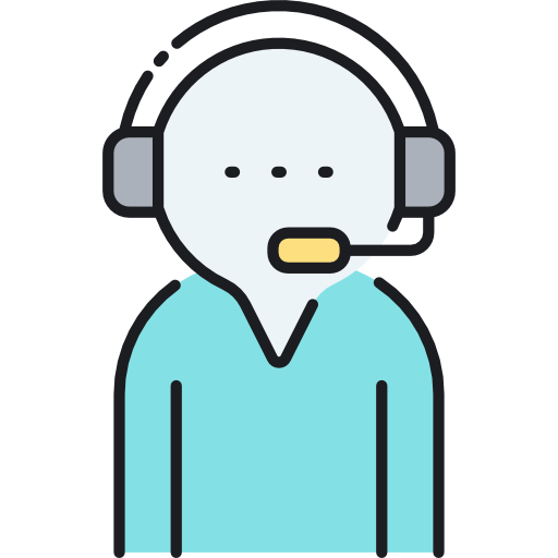 vendedor telefónico icono gratis