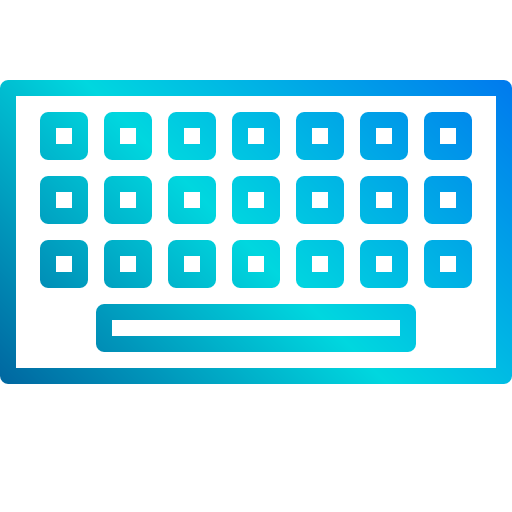 teclado icono gratis