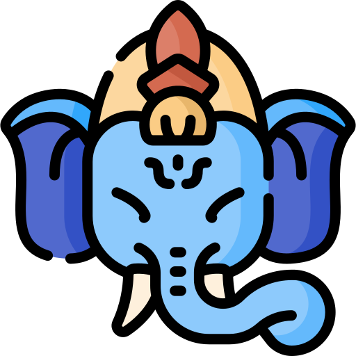 Ganesha Special Lineal color icon