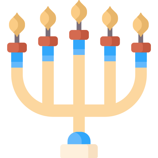 Menorah Special Flat icon