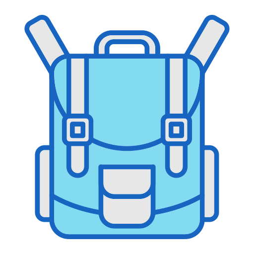 mochila icono gratis