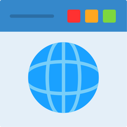 Browser Generic color fill icon