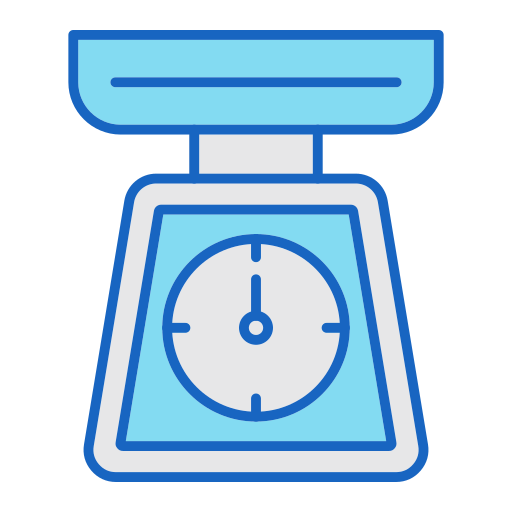 Weight Scale Generic color lineal-color icon