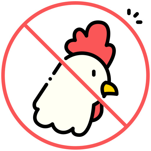 No chicken free icon