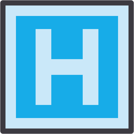 sinal do hospital grátis ícone