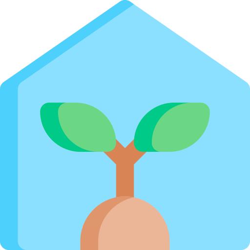 그린 하우스 무료 아이콘