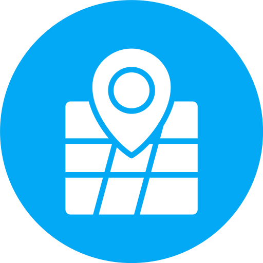 Location Generic color fill icon