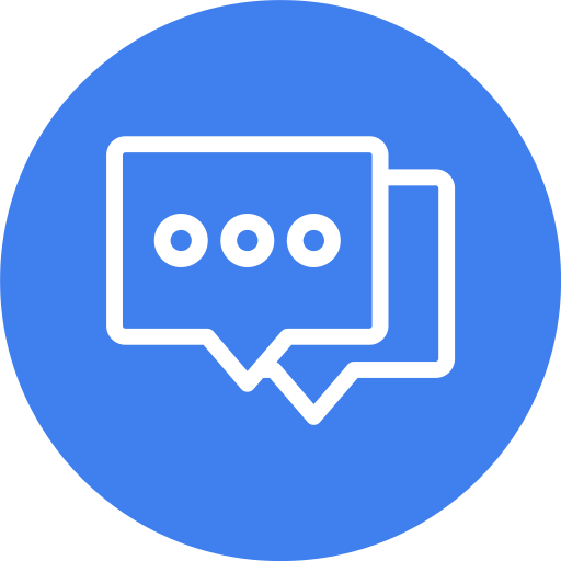 Chat free icon