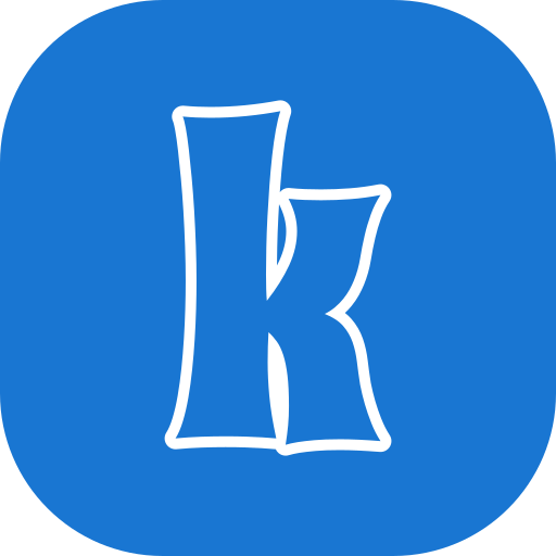 Letter k Generic color fill icon