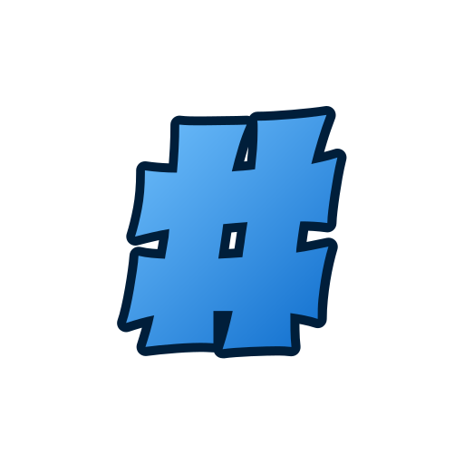 hashtag icono gratis