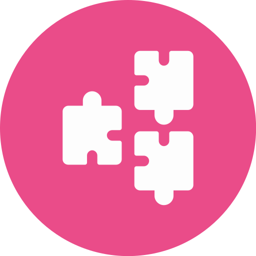 Puzzle Generic color fill icon