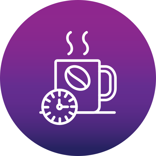 Перерыв на кофе бесплатно иконка