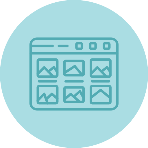 galería icono gratis