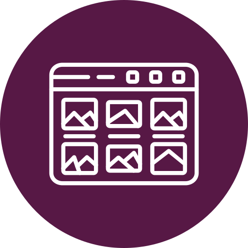 galería icono gratis