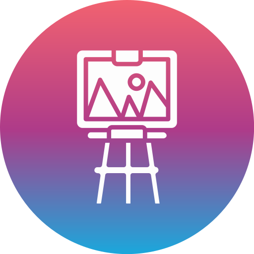 Easel Generic Gradient Fill Icon