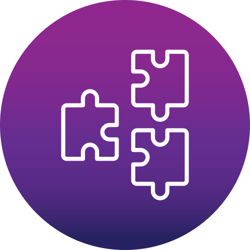 Puzzle Generic gradient fill icon