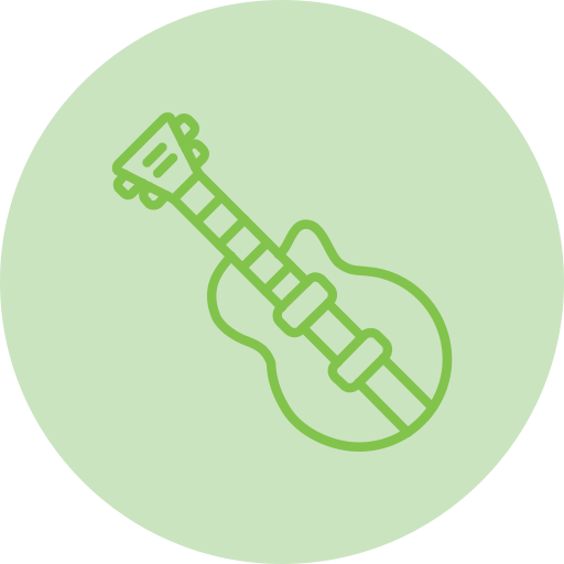 Guitar Generic color fill icon