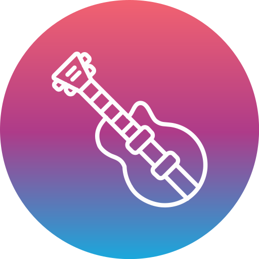 guitarra icono gratis