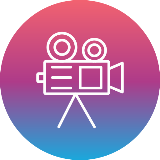 camara de video icono gratis