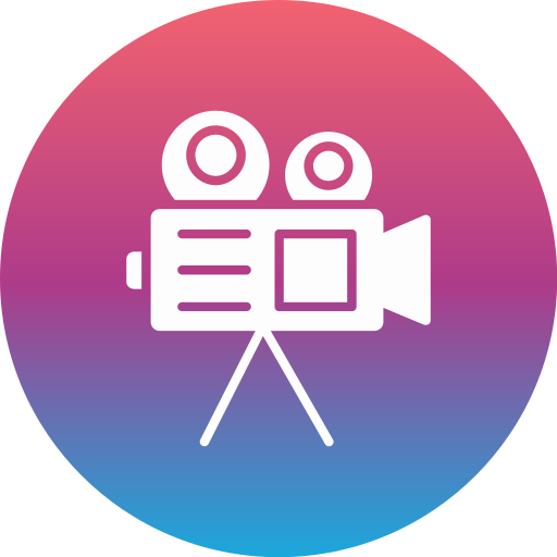 camara de video icono gratis