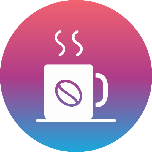 Coffee cup Generic gradient fill icon