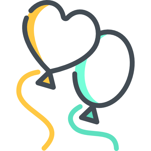 Balloons free icon