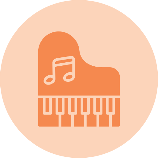 Piano Generic color fill icon