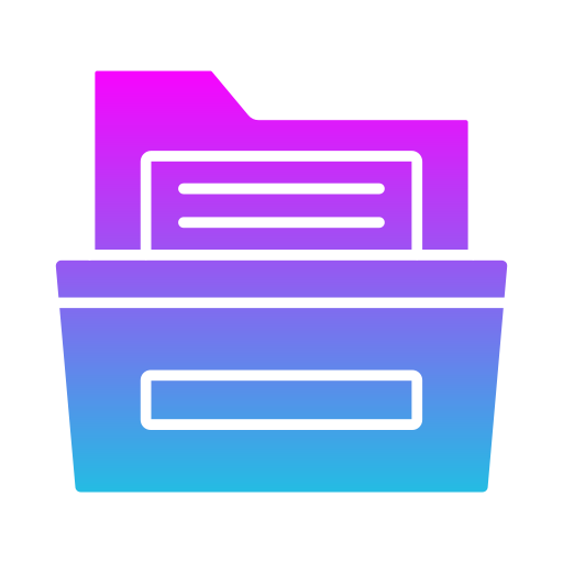 Folder Generic gradient fill icon