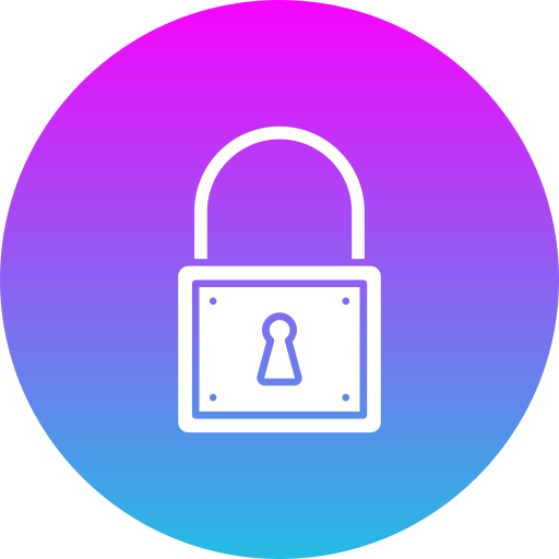 Lock Generic gradient fill icon