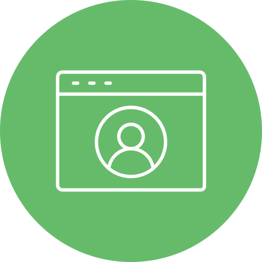 Profile free icon