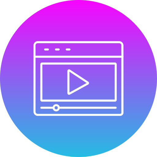 vídeo icono gratis