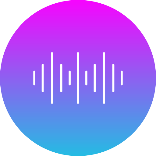 Voice Generic gradient fill icon