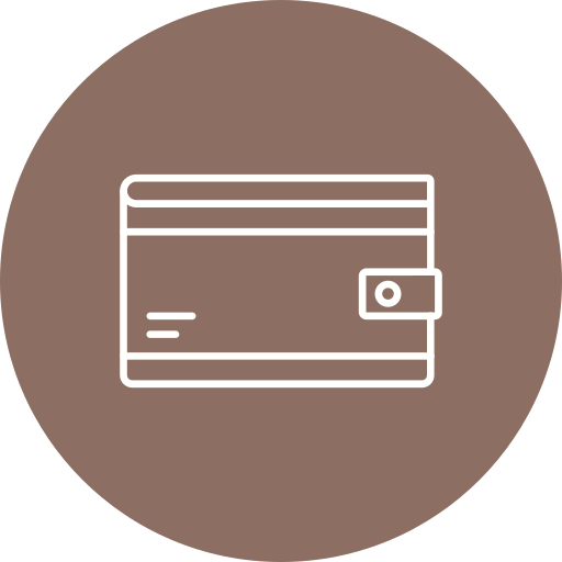 cartera icono gratis