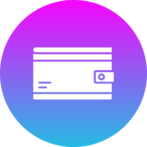 Wallet Generic gradient fill icon