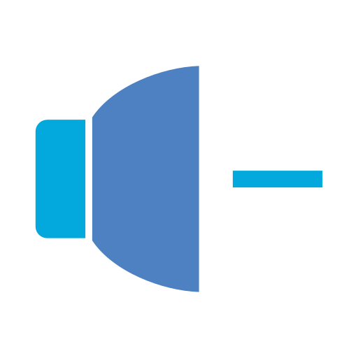 lautstärke runter kostenlos Icon